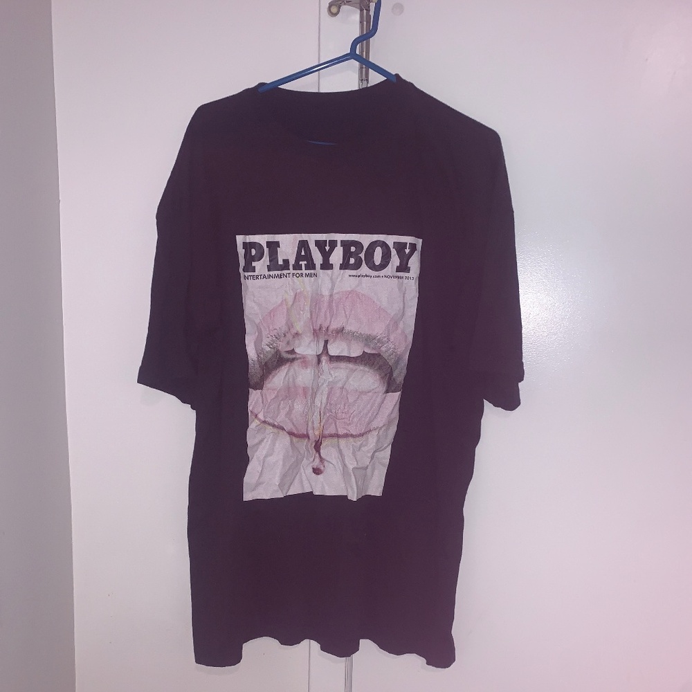 Misguided x playboy t shirt dress